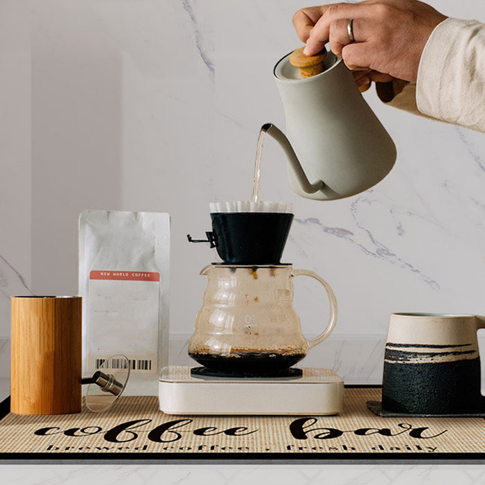 Coffee Maker Mat, Absorbent Drying Mat, 50x40cm