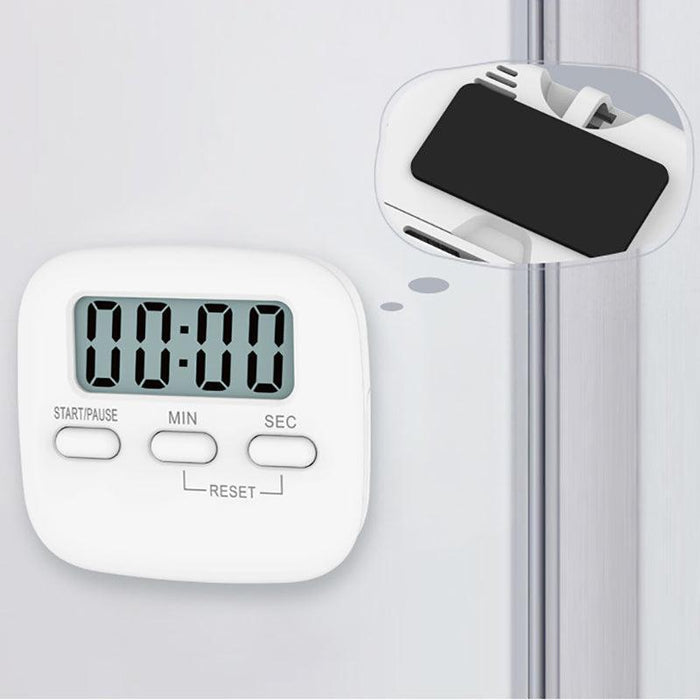 Digital Kitchen Timer, Magnetic with Foldable Stand ABS