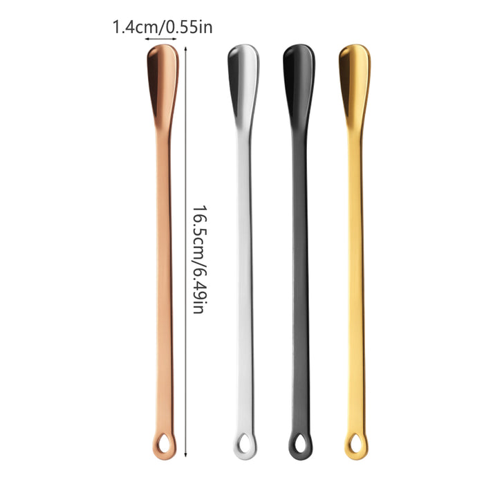 16 Pcs Stainless Steel Stirring Spoons 304 Multi Colour