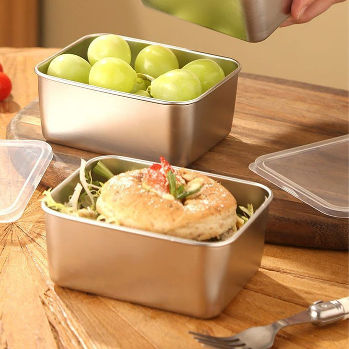 Stainless Steel Food Container Box Set of 6