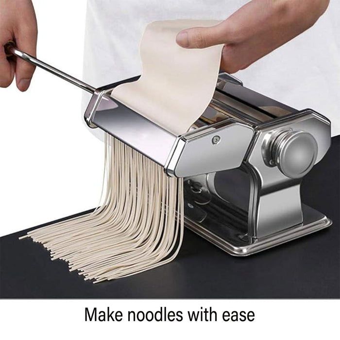 Stainless Steel Noodle Maker 7 Thickness Settings 2mm 4mm