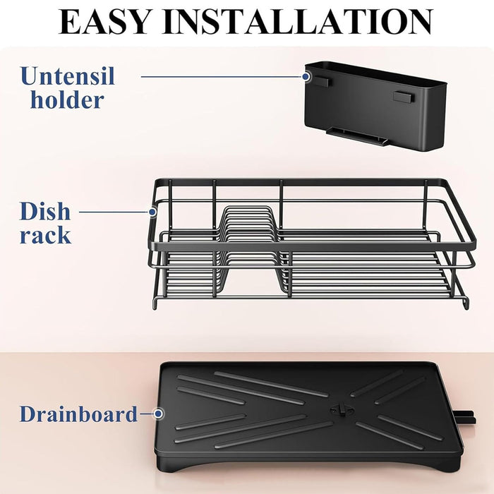 Large Capacity Kitchen Dish Drying Rack