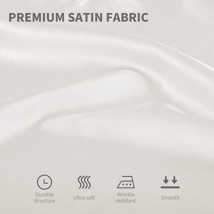 50PCS Polyester Plain Fabric Napkins for Wedding and Dinner Table | 43x43cm