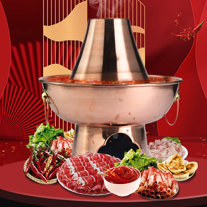 Chinese Copper Hot Pot, 380mm