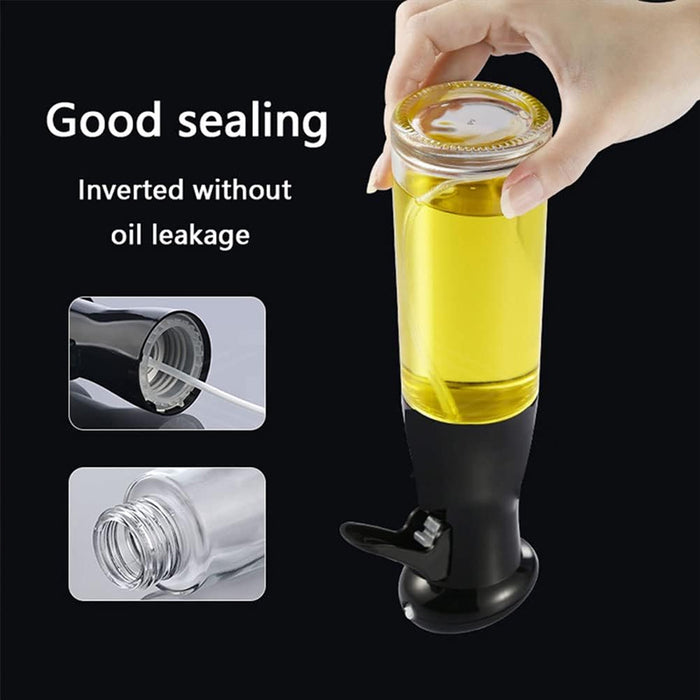 Oil Spray Bottle 200ml Glass Refillable Mist Dispenser