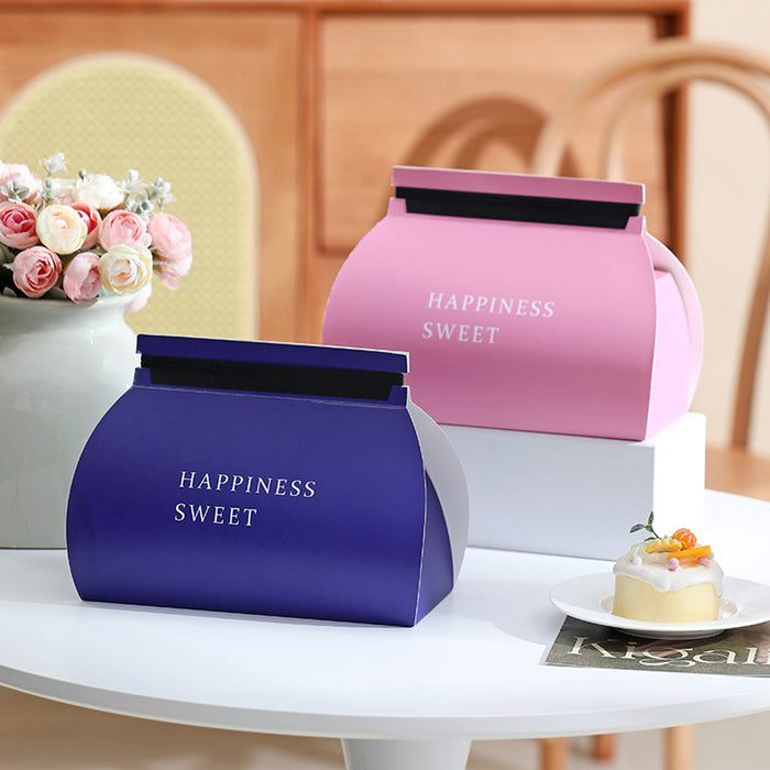 10pcs Pastry Packaging Boxes - Elegant Cake and Dessert Boxes