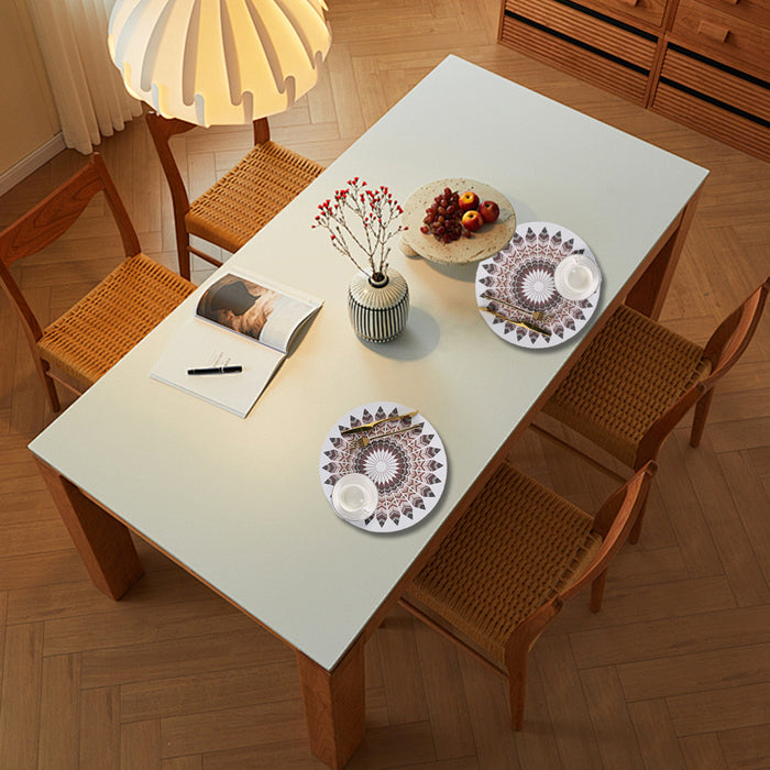 4pcs Bohemian Round Heat Resistant Dining Mat