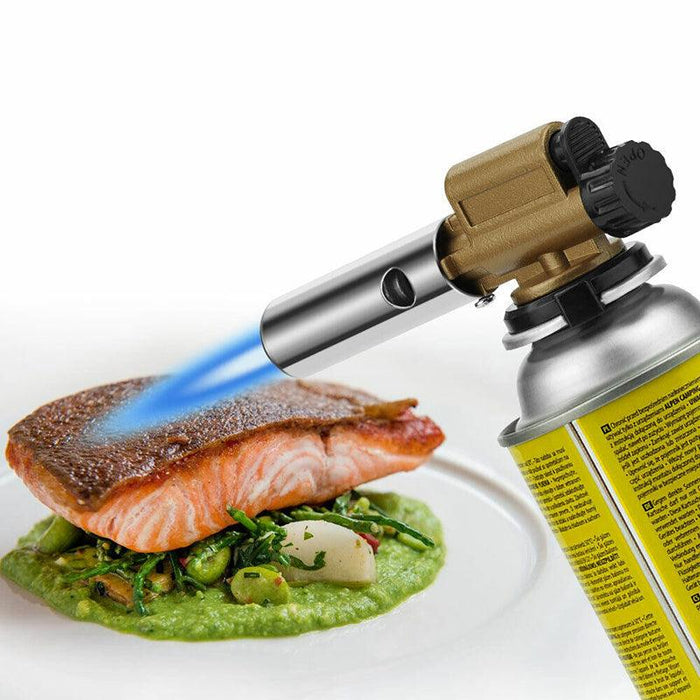 Butane Blow Torch Portable Gas Lighter Welding Soldering Iron Burner Flame Gun