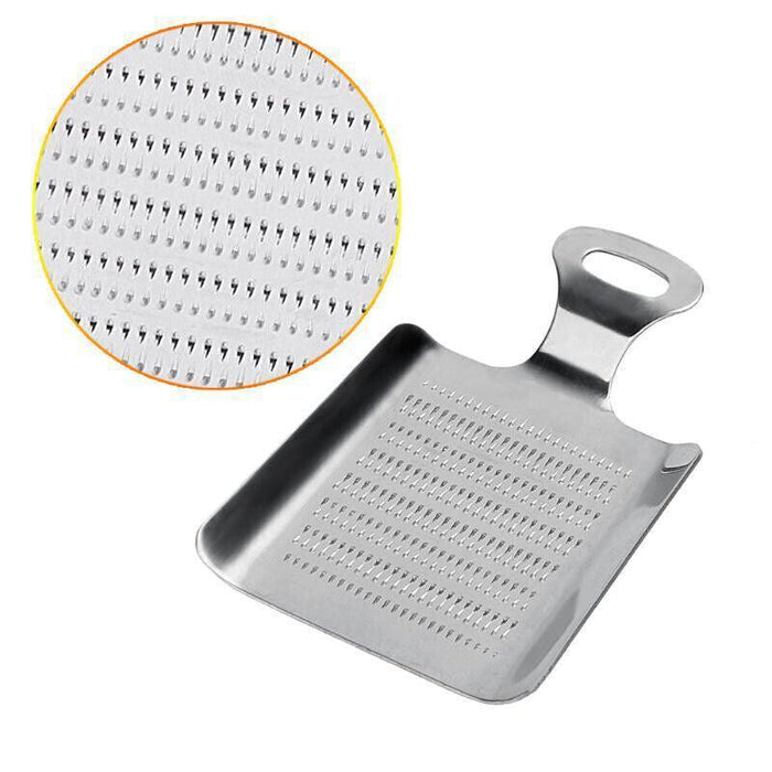 Stainless Steel Garlic Ginger Grater Fine Grinding Kitchen Tool