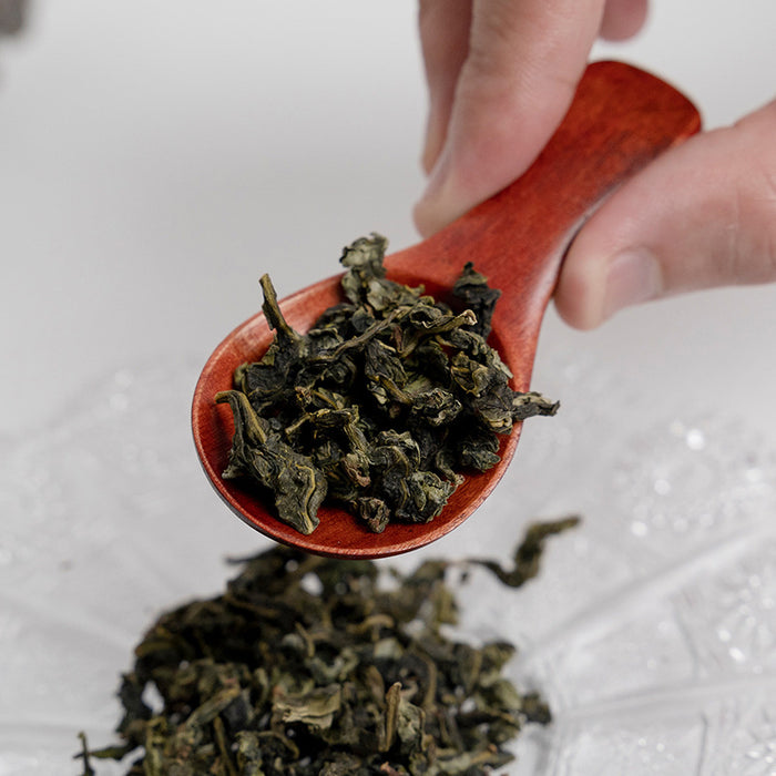 5/10 Pcs Mini Wooden Spice Spoons Beige Red Condiment