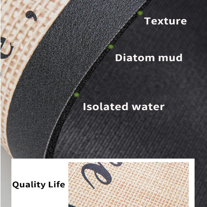 Coffee Maker Mat, Absorbent Drying Mat, 50x40cm