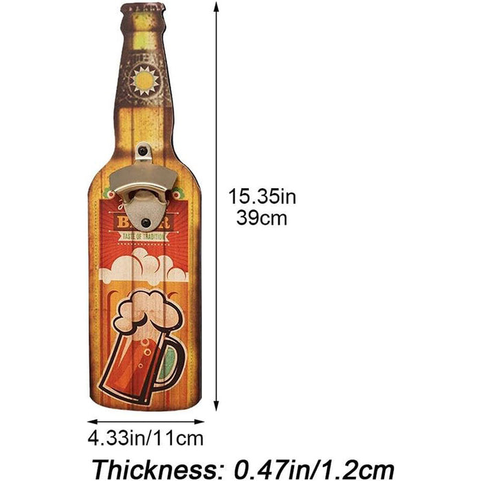 Bottle Opener Restaurant Wall Decoration for Bar