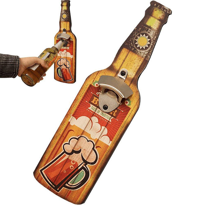 Bottle Opener Restaurant Wall Decoration for Bar