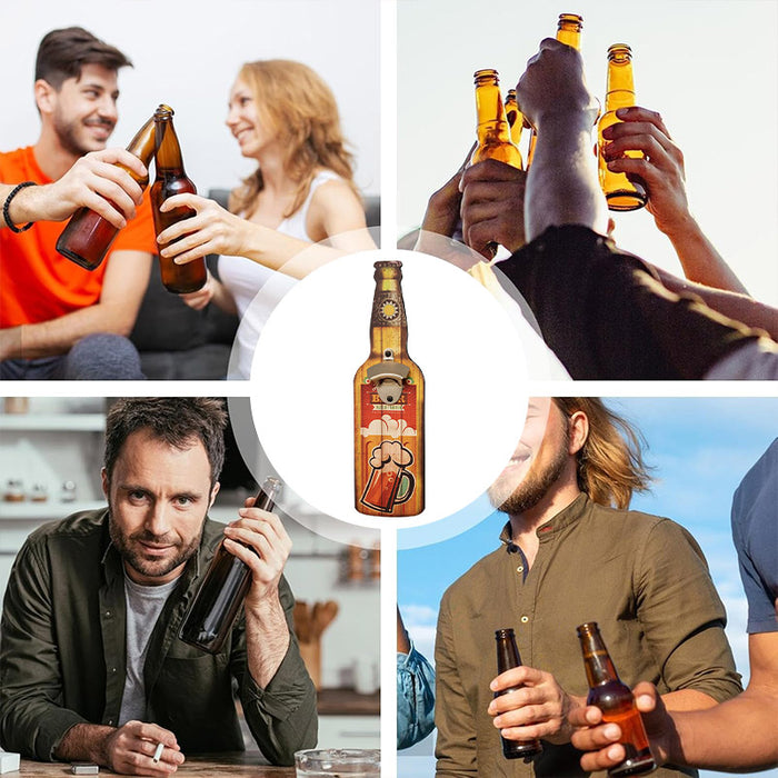 Bottle Opener Restaurant Wall Decoration for Bar