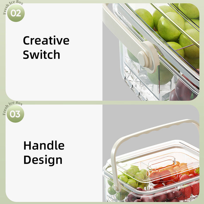 Portable Food Storage Box, Large Capacity