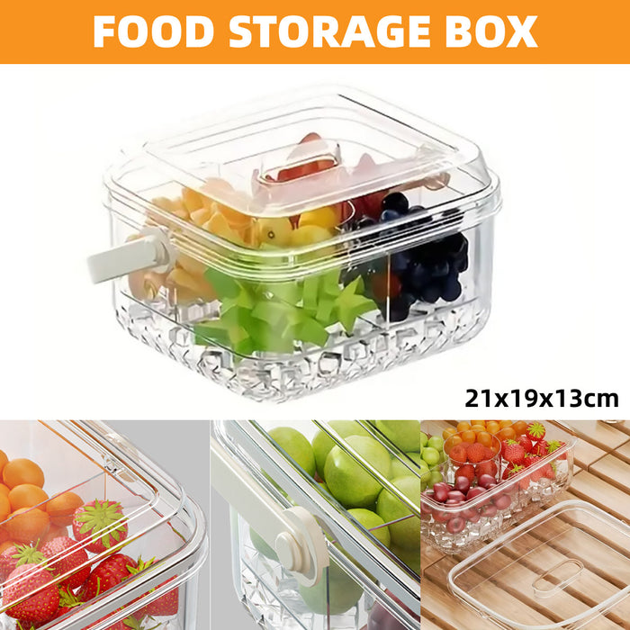 Portable Food Storage Box, Large Capacity