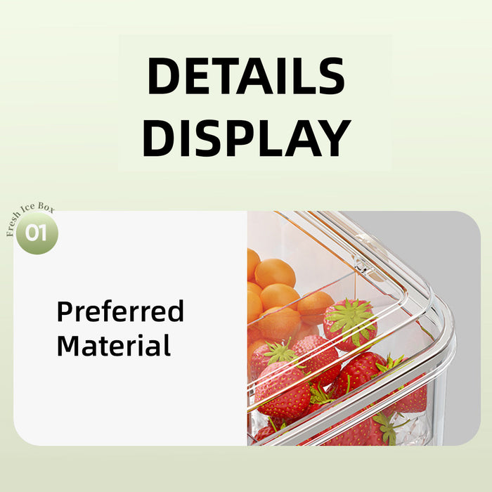 Portable Food Storage Box, Large Capacity