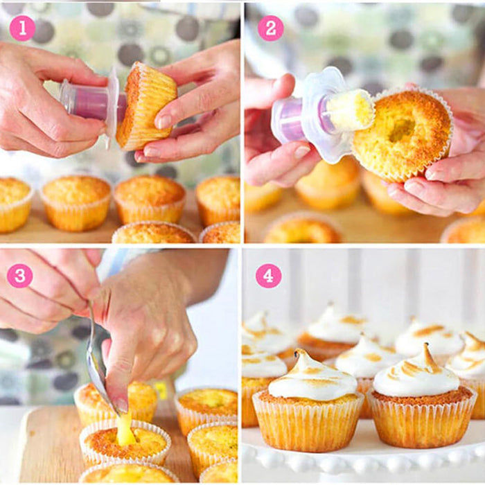 Cupcake Core Remover Set Food Grade Plastic Tools