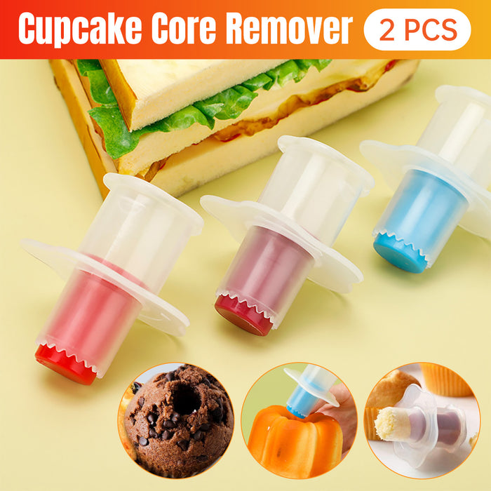 Cupcake Core Remover Set Food Grade Plastic Tools
