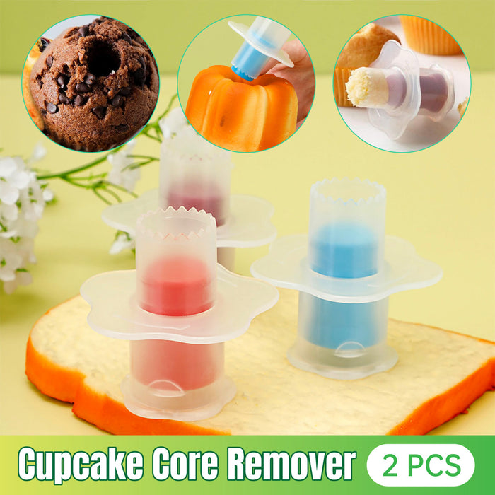Cupcake Core Remover Set Food Grade Plastic Tools