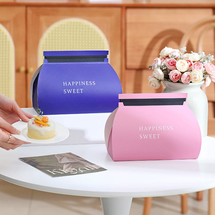 10pcs Pastry Packaging Boxes - Elegant Cake and Dessert Boxes