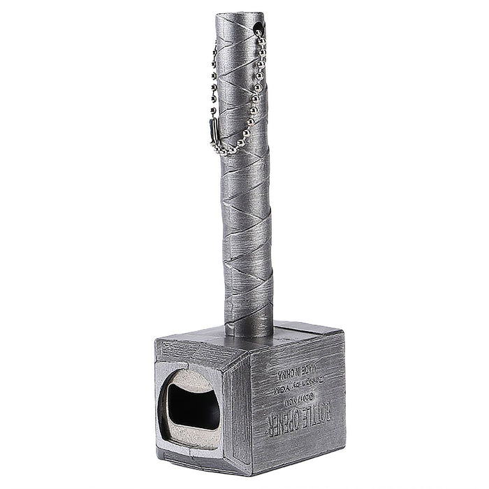 Thor Hammer Bottle Opener with Magnet Metal Bronze Silver