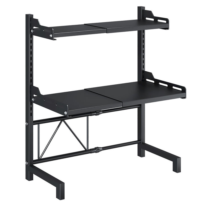 2 or 3 Tier Adjustable Carbon Steel Storage Rack Expandable