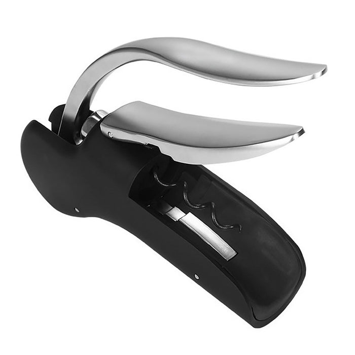 Goose Shaped Wine Bottle Opener Zinc Alloy Black Red