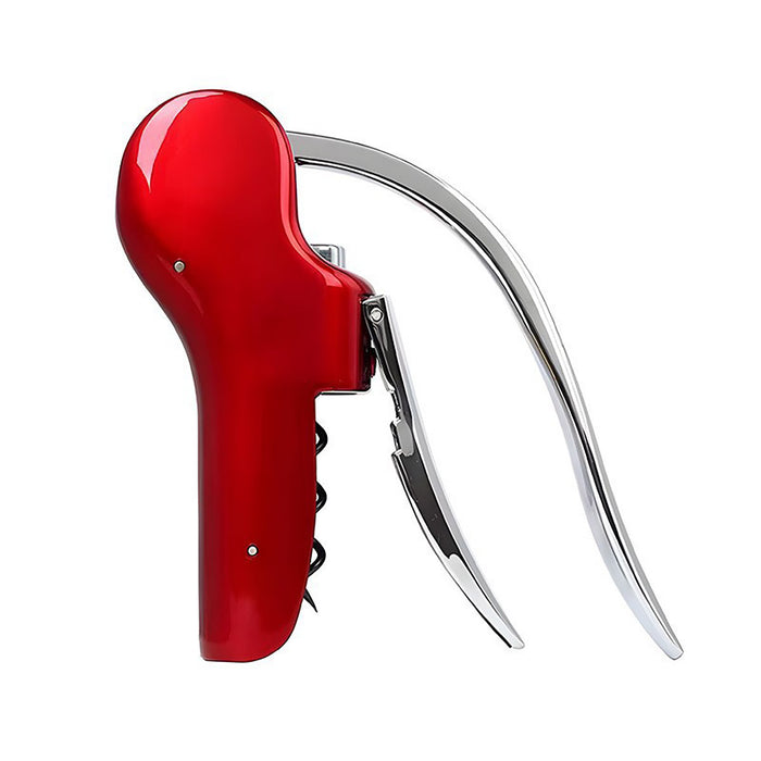 Goose Shaped Wine Bottle Opener Zinc Alloy Black Red