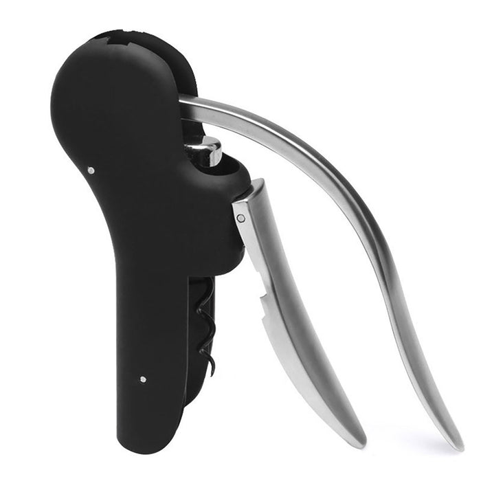 Goose Shaped Wine Bottle Opener Zinc Alloy Black Red