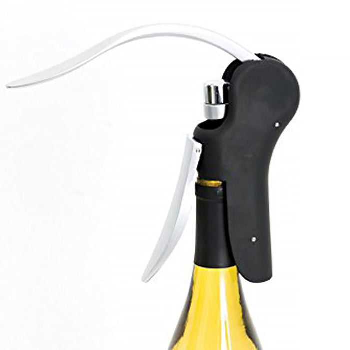 Goose Shaped Wine Bottle Opener Zinc Alloy Black Red