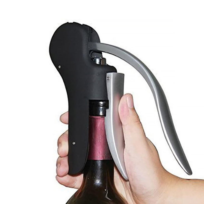 Goose Shaped Wine Bottle Opener Zinc Alloy Black Red