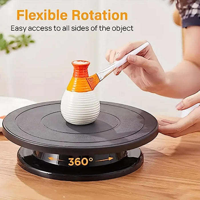Rotating Cake Turntable Stand with Smooth 360 Degree Decorating Base