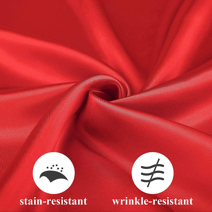 50PCS Polyester Plain Fabric Napkins for Wedding and Dinner Table | 43x43cm