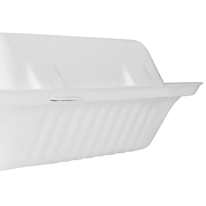 200/250PCS Biodegradable Compostable Clamshell Food Boxes for Hot Food