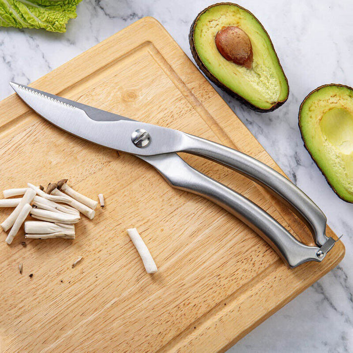 Stainless Steel Kitchen Scissors Heavy-Duty Poultry Shears with Safety Lock