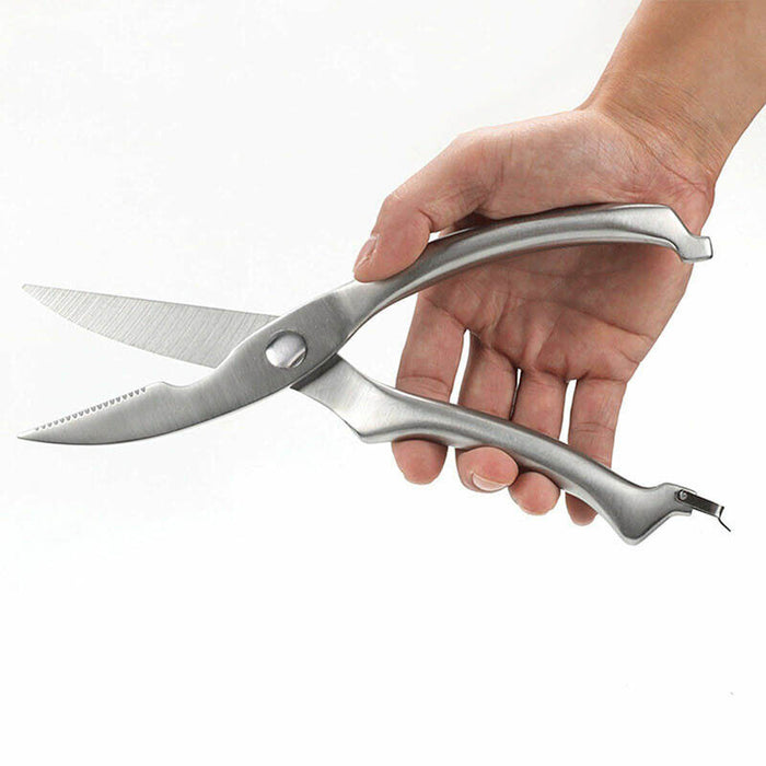 Stainless Steel Kitchen Scissors Heavy-Duty Poultry Shears with Safety Lock