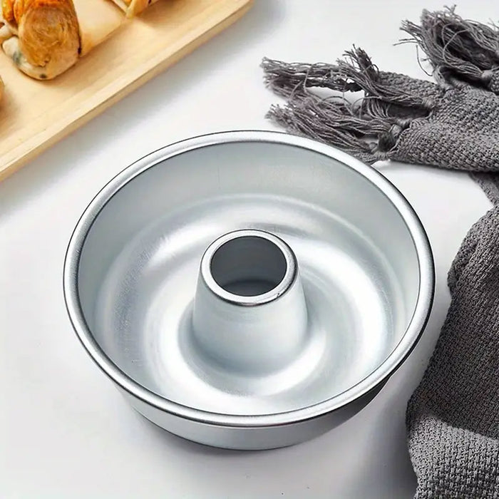 4 Pcs 4 Inch Hollow Cake Mould Nonstick Round Pan Set