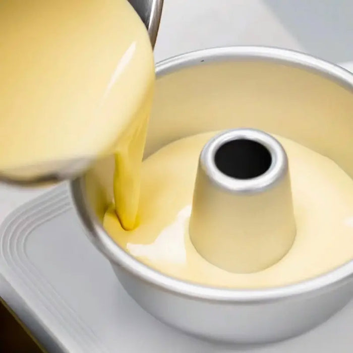 4 Pcs 4 Inch Hollow Cake Mould Nonstick Round Pan Set