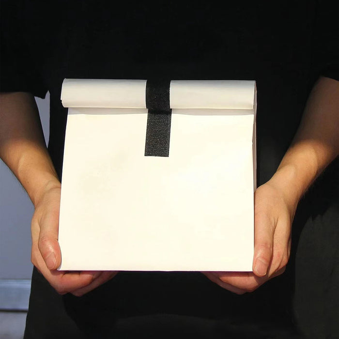 Creative Kraft Paper Gift Bags with Velcro Seal, 20pcs