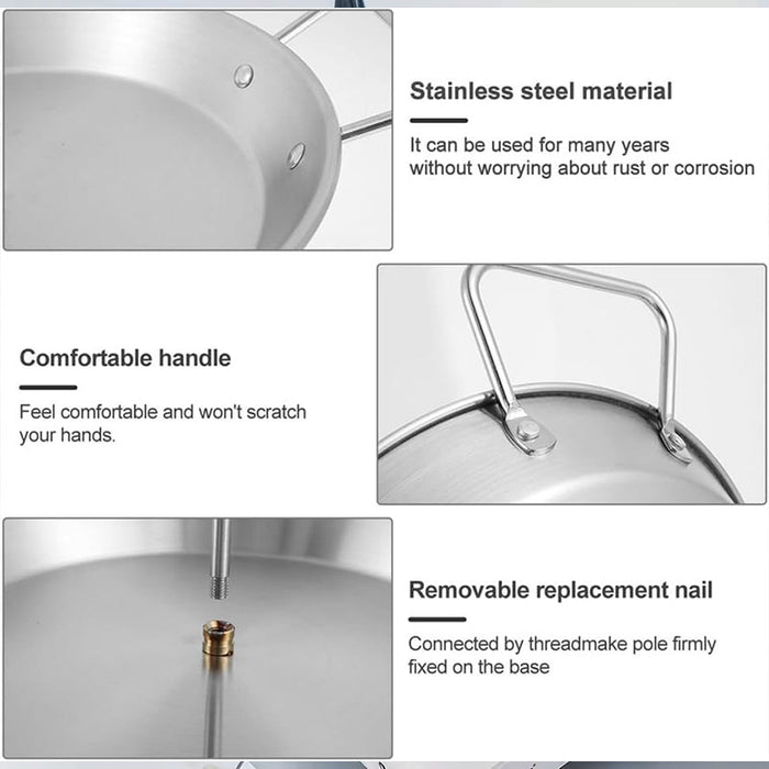 Stainless Steel Gyro Pan