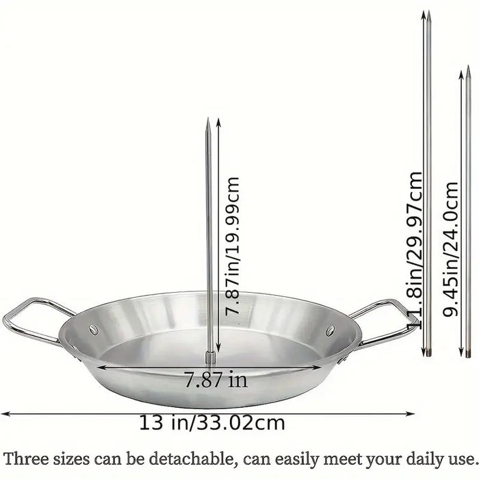 Stainless Steel Gyro Pan
