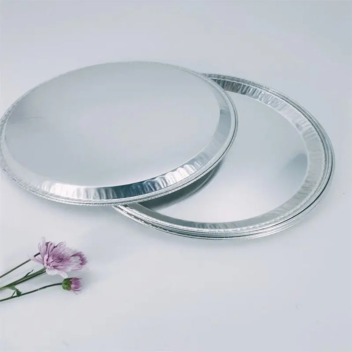 50 Pcs Disposable Aluminium Foil Pizza Tray Round 31 cm 940 ml Capacity