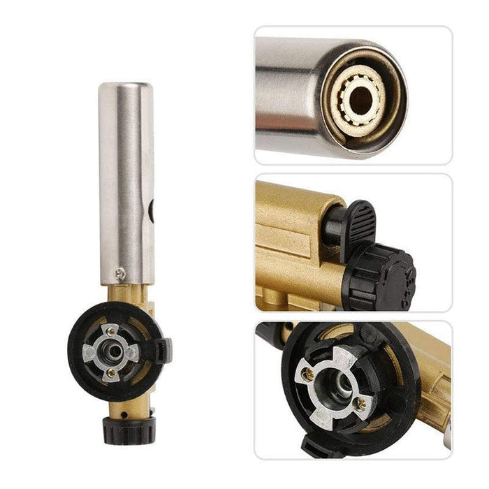 Butane Blow Torch Portable Gas Lighter Welding Soldering Iron Burner Flame Gun