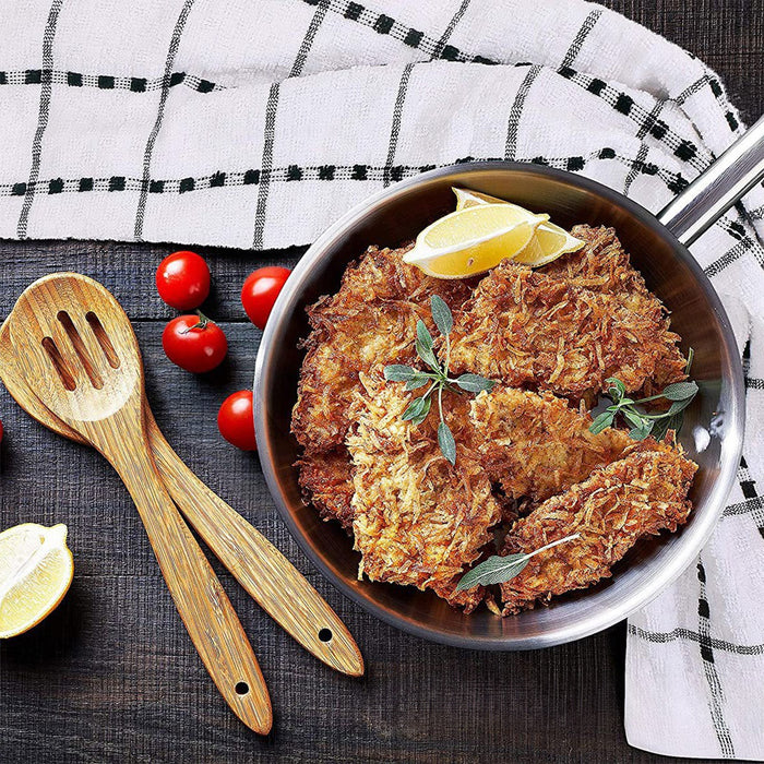 12pcs Cotton Dish Towel Set, Black White Checkered Kitchen Cleaner