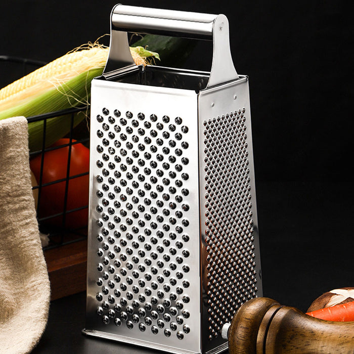 3 Pcs Stainless Steel Vegetable Slicer Grater Set with Ergonomic Handle