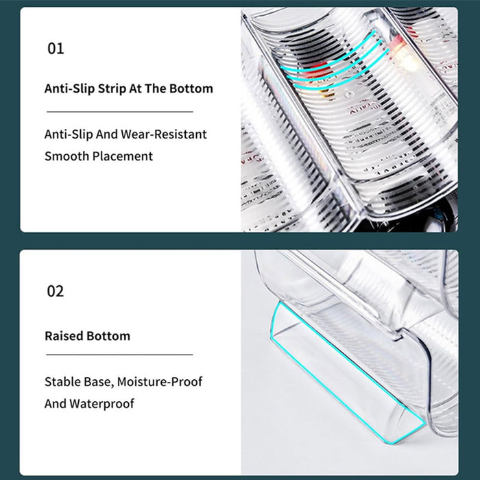 Stackable PET Bottle Storage Rack Single,Double,Triple