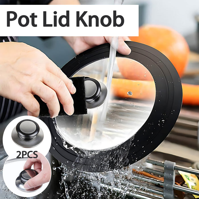 Glass Lid Knob Replacement for Saucepan Glass Lids, 2pcs