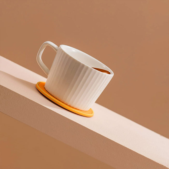 8pcs Anti Slip Coasters Set Insulated Drink Mats