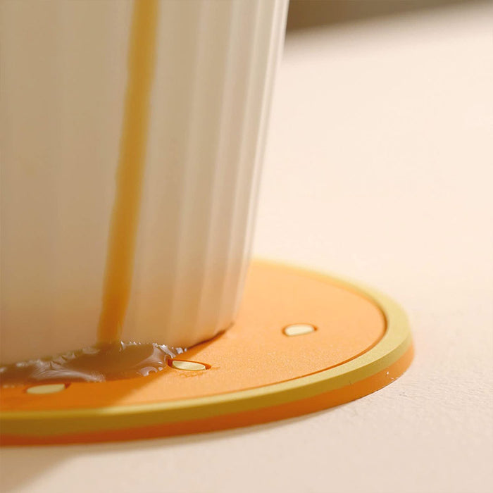 8pcs Anti Slip Coasters Set Insulated Drink Mats